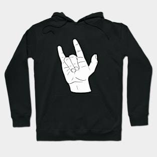 Sign of the horns Hoodie